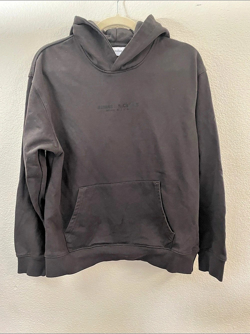 Resolve.ai Humans x Machines Graphic Hoodie Gray limited conference swag